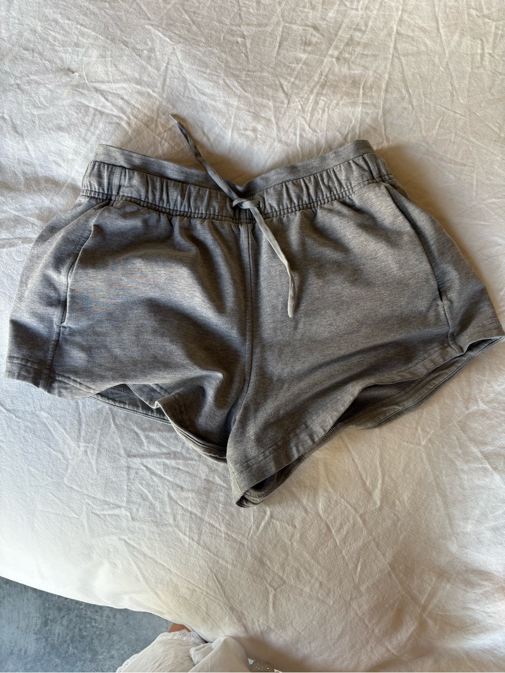 Lululemon grey athletic shorts